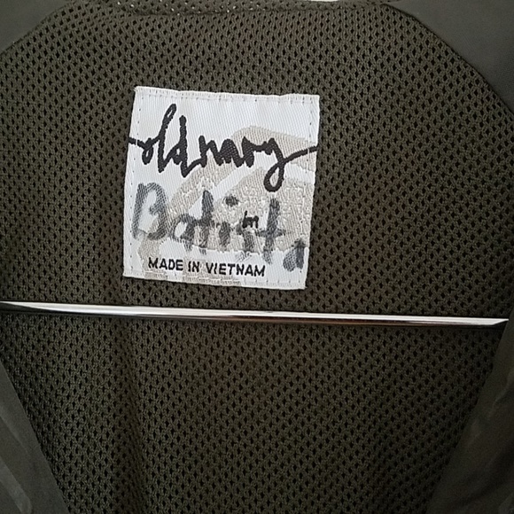 Old Navy windbreaker jacket. green,  M - Picture 4 of 6